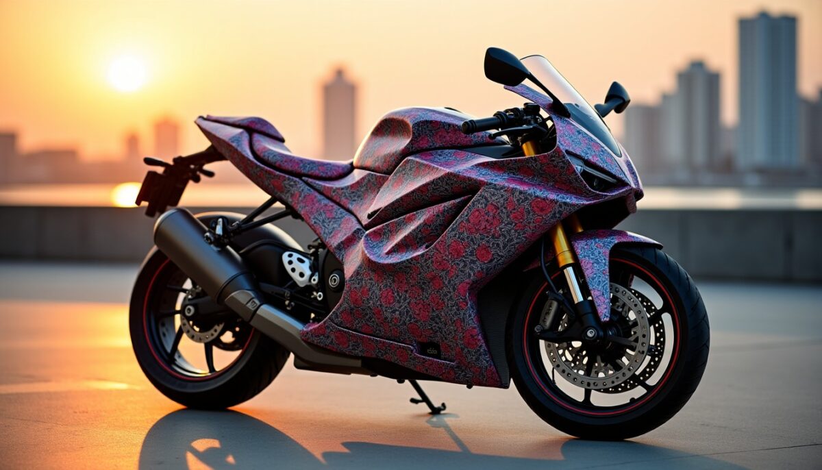 Simulation de Couvertures Moto : Explorez en 3D Vos Couleurs et Designs Personnalisés