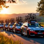 Quel destin pour les voitures du Tour de France après la course ?